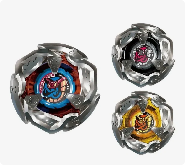 [FullSet] Takara Tomy Beyblade BX-16 Viper Tail Select Random Booster Vol 2