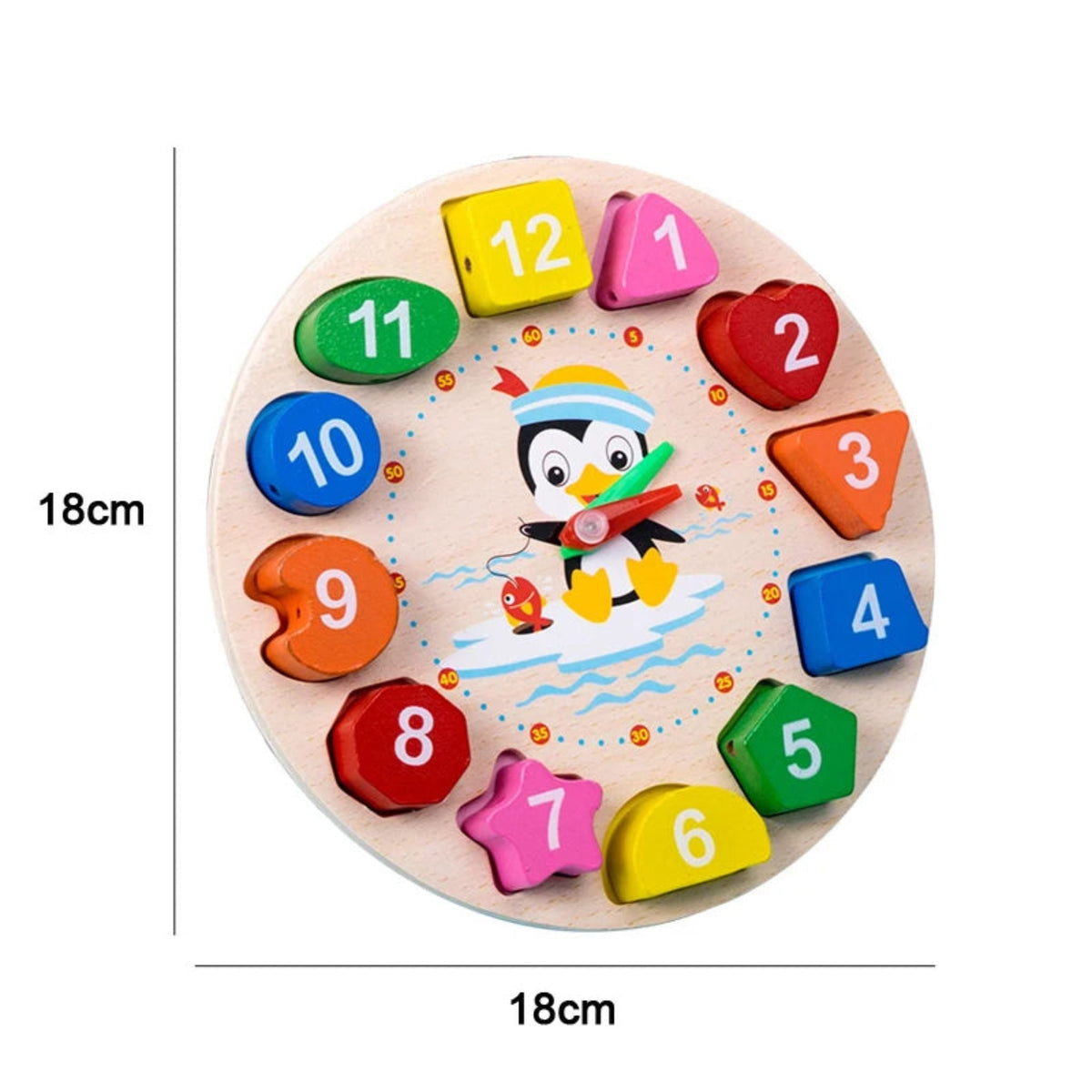 Montessori Penguin Clock