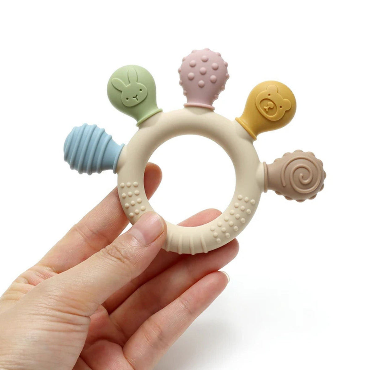 Montessori Silicone Teething Ring