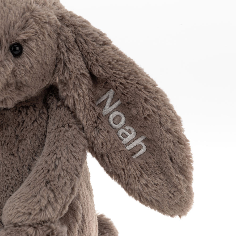 Personalised Bashful Truffle Bunny Medium