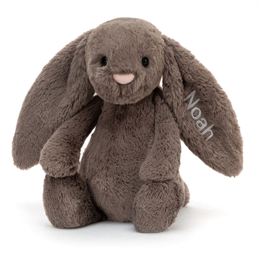 Personalised Bashful Truffle Bunny Medium