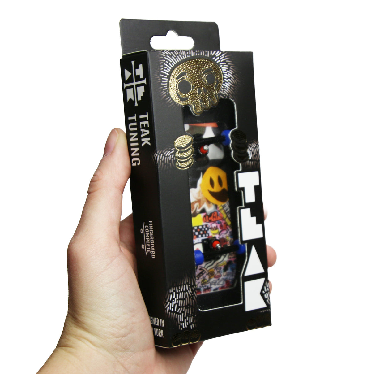 34mm Carlsbad Cruiser Prolific Gen2 Fingerboard Complete - "Cizek Collage" Graphic - Gen2 Prodigy Trucks + Pro Duro Bubble Bushings