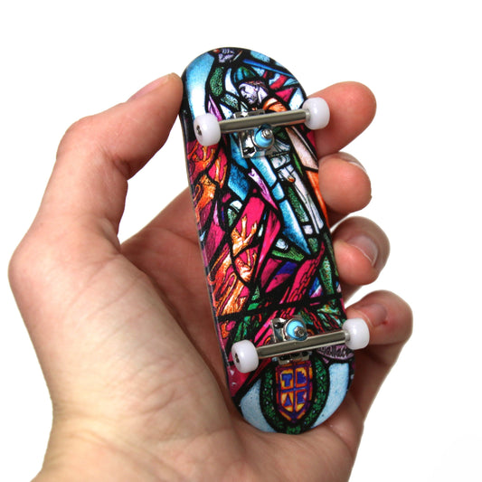 34mm Gen2 Fingerboard Complete - "Wallace Stained Glass" Edition