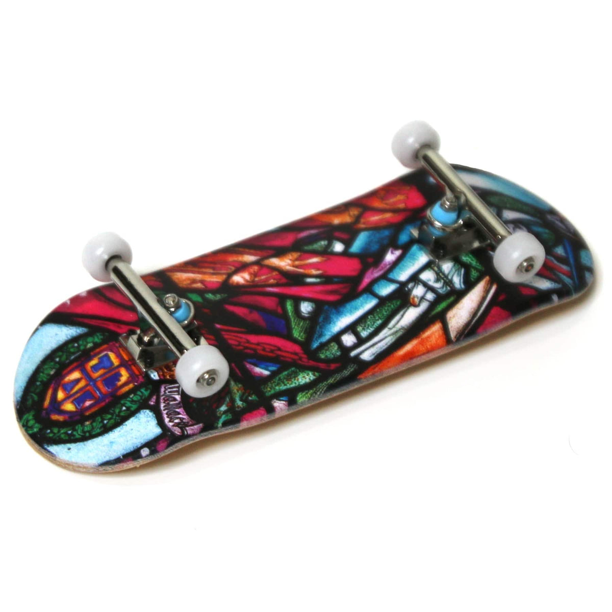 34mm Gen2 Fingerboard Complete - "Wallace Stained Glass" Edition