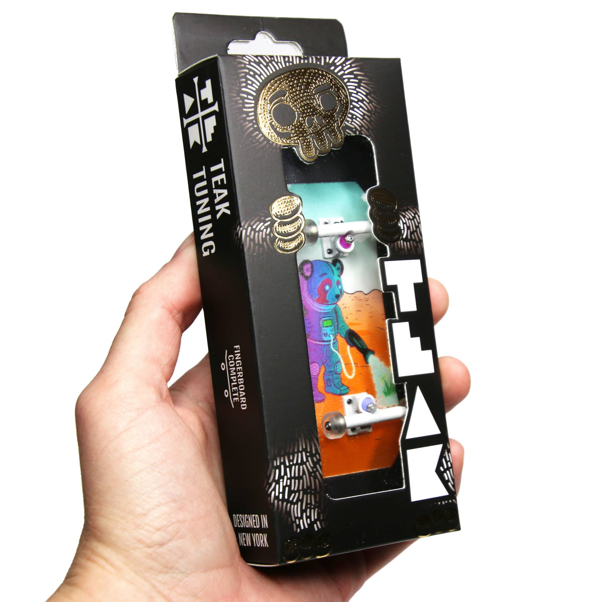 32mm Prolific Gen2 Fingerboard Complete - "Space Roots" Graphic - Gen2 Prodigy Trucks + Pro Duro Bubble Bushings