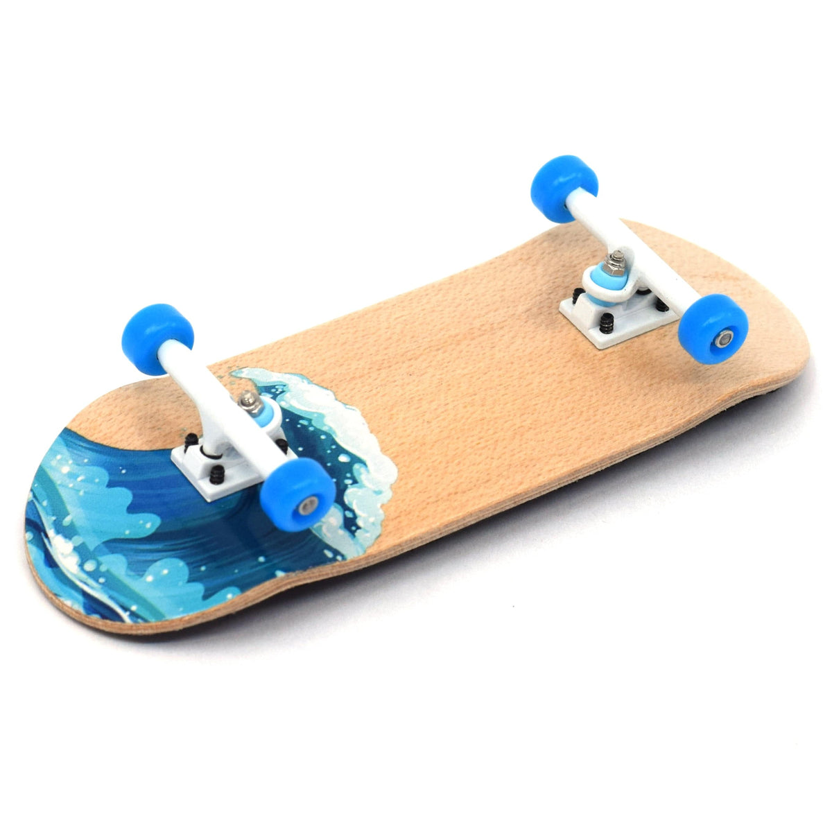 34mm Prolific Gen2 Fingerboard Complete - "Waves" Graphic - Gen2 Prodigy Trucks + Pro Duro Bubble Bushings