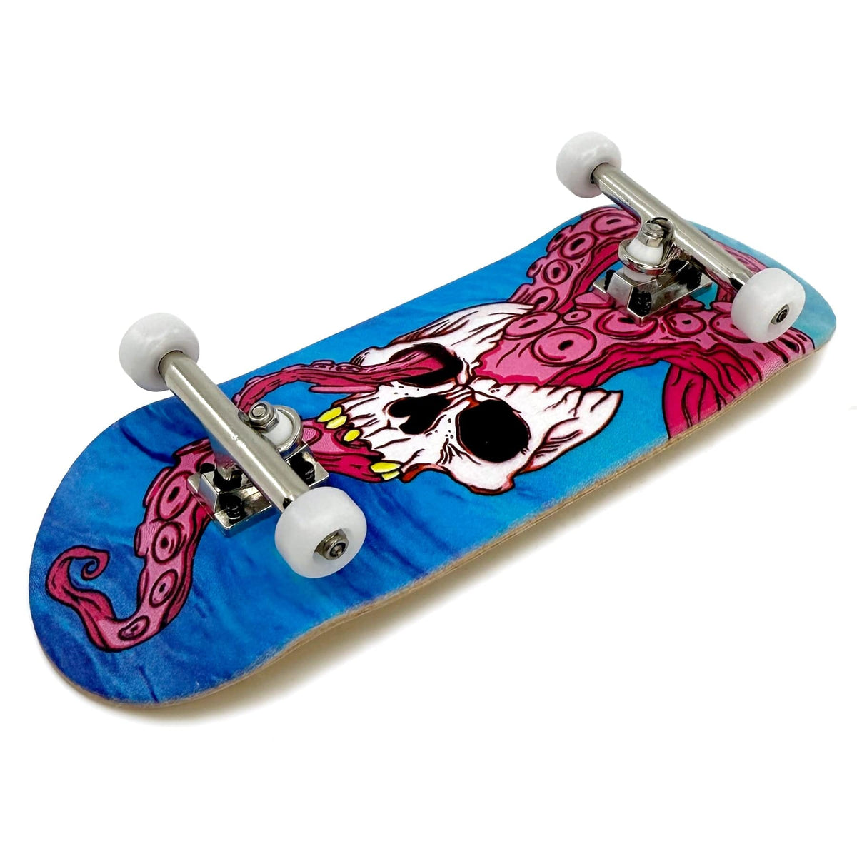 34mm Prolific Gen2 Fingerboard Complete - "Tidal Terror" Graphic - Gen2 Prodigy Trucks + Pro Duro Bubble Bushings