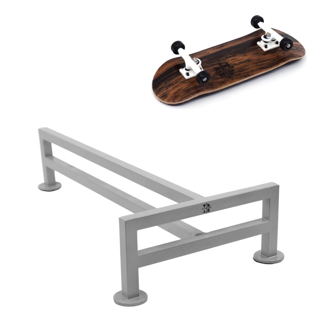 The Challenge T Rail Combo - Gen2 Fingerboard Complete + Steel T Rail