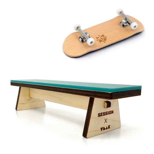 The Plaza Bench Combo - Gen2 Fingerboard Complete + Session Bench