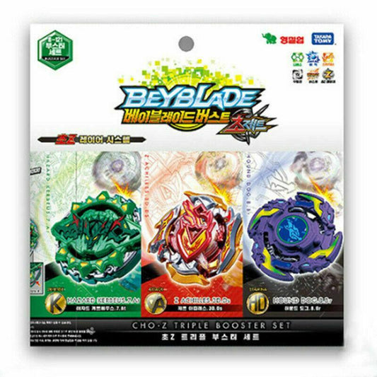 Takara Tomy Beyblade BURST B-121 Cho-Z Triple Booster Set