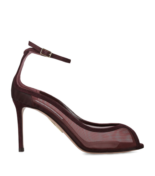 Aquazzura Mesh Love Affair Sandals 85