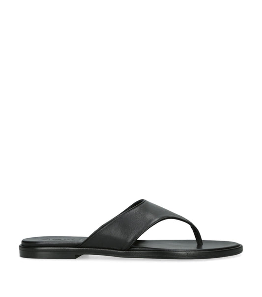 aeyde Leather Amaya Flip Flops