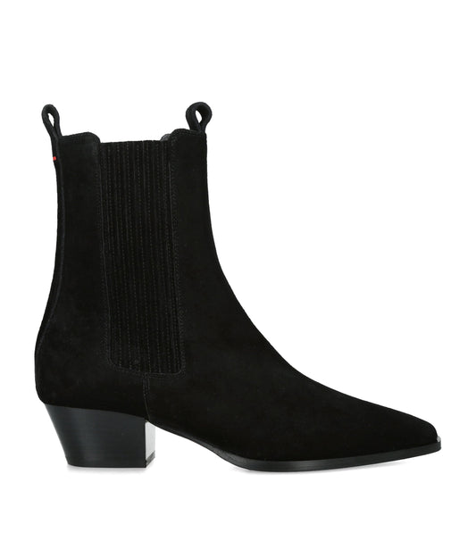 aeyde Suede Agata Ankle Boots 40