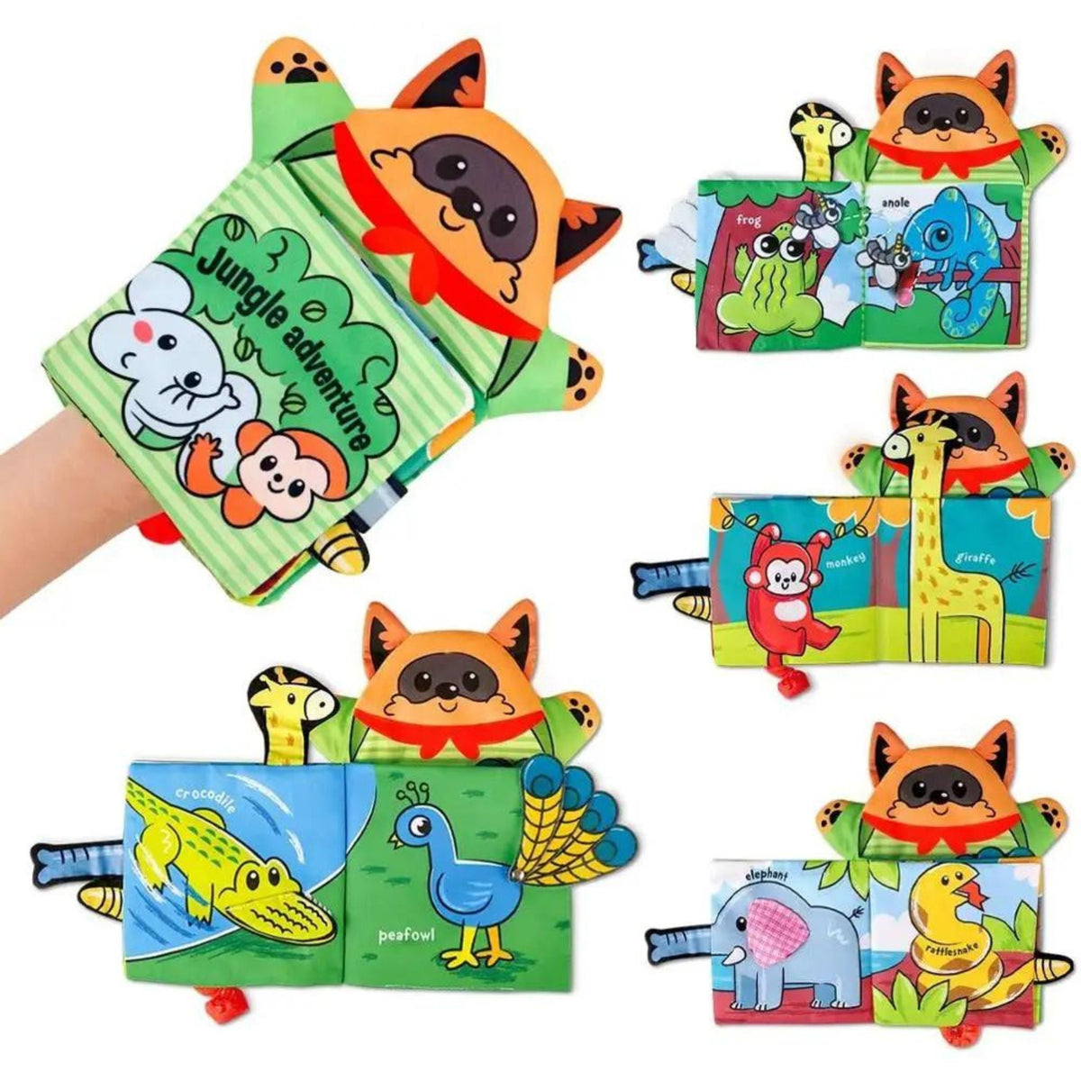 Montessori Baby Cloth Book