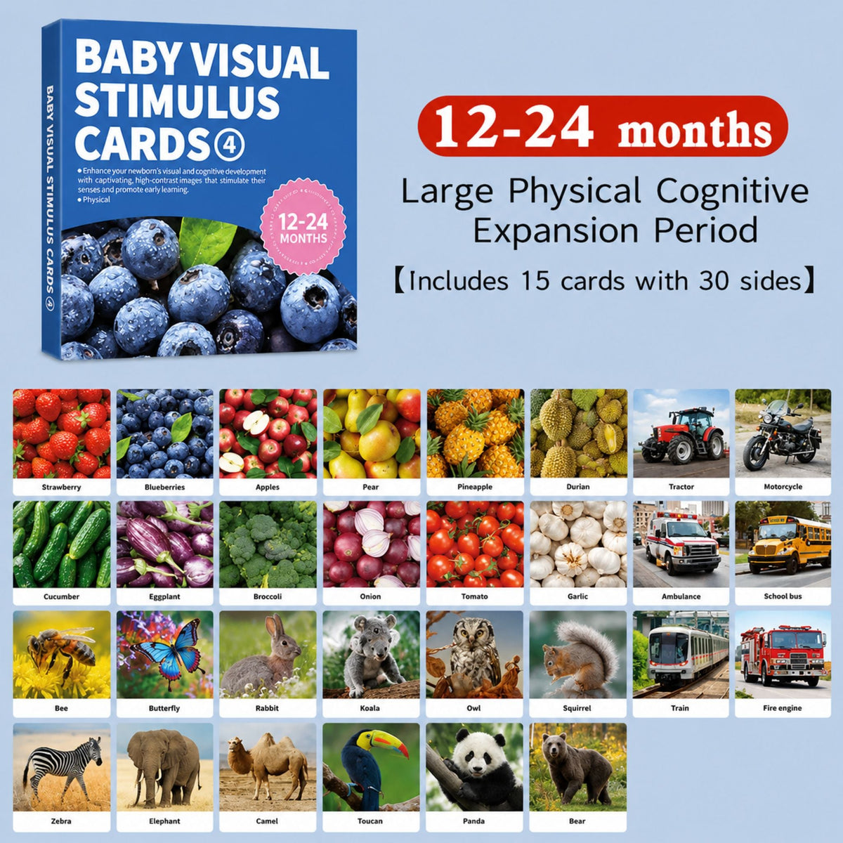 Montessori Baby Visual Cards