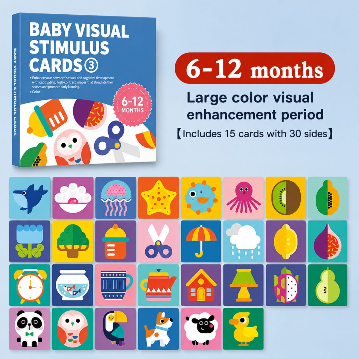 Montessori Baby Visual Cards