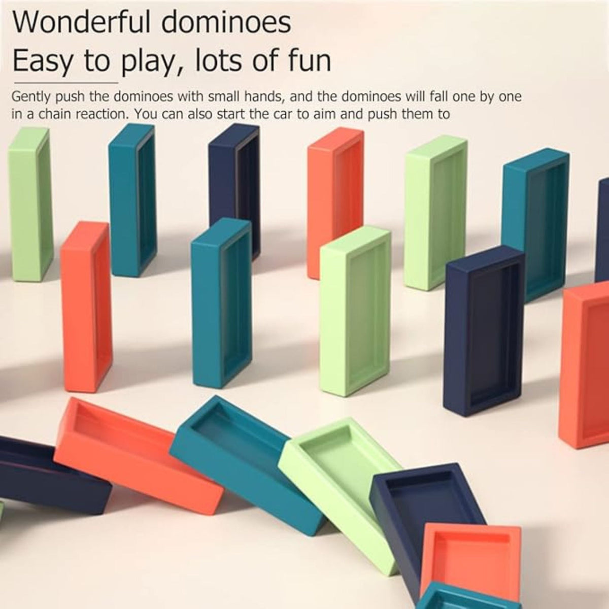 Montessori Domino Train