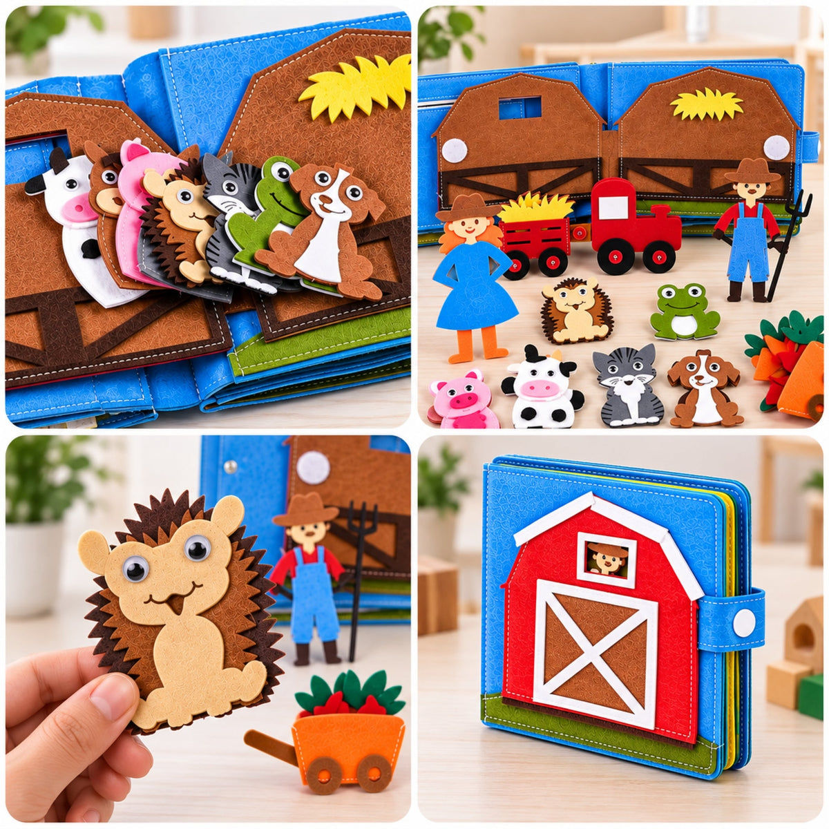 Montessori Farm Busy Book