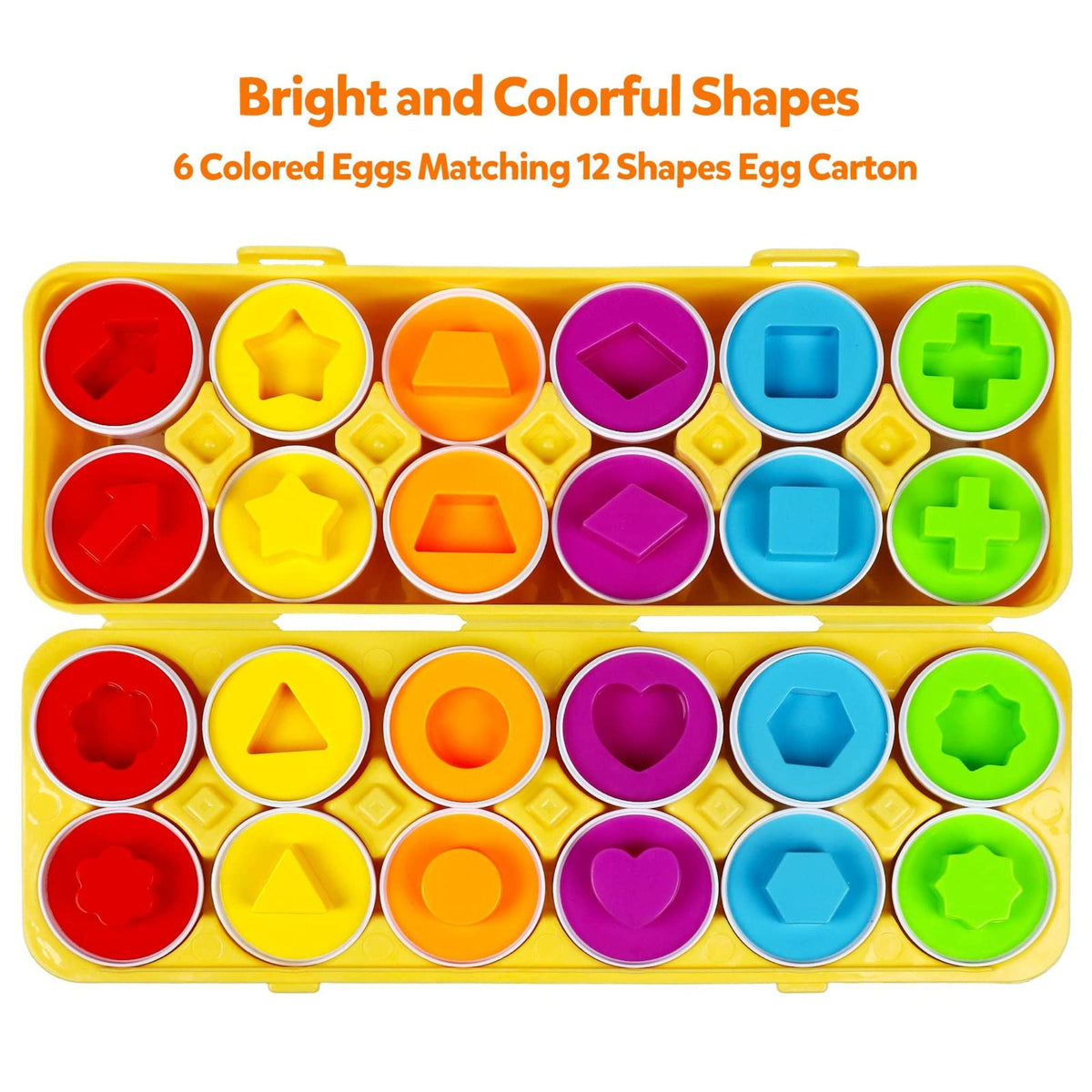 Montessori Geometric Eggs