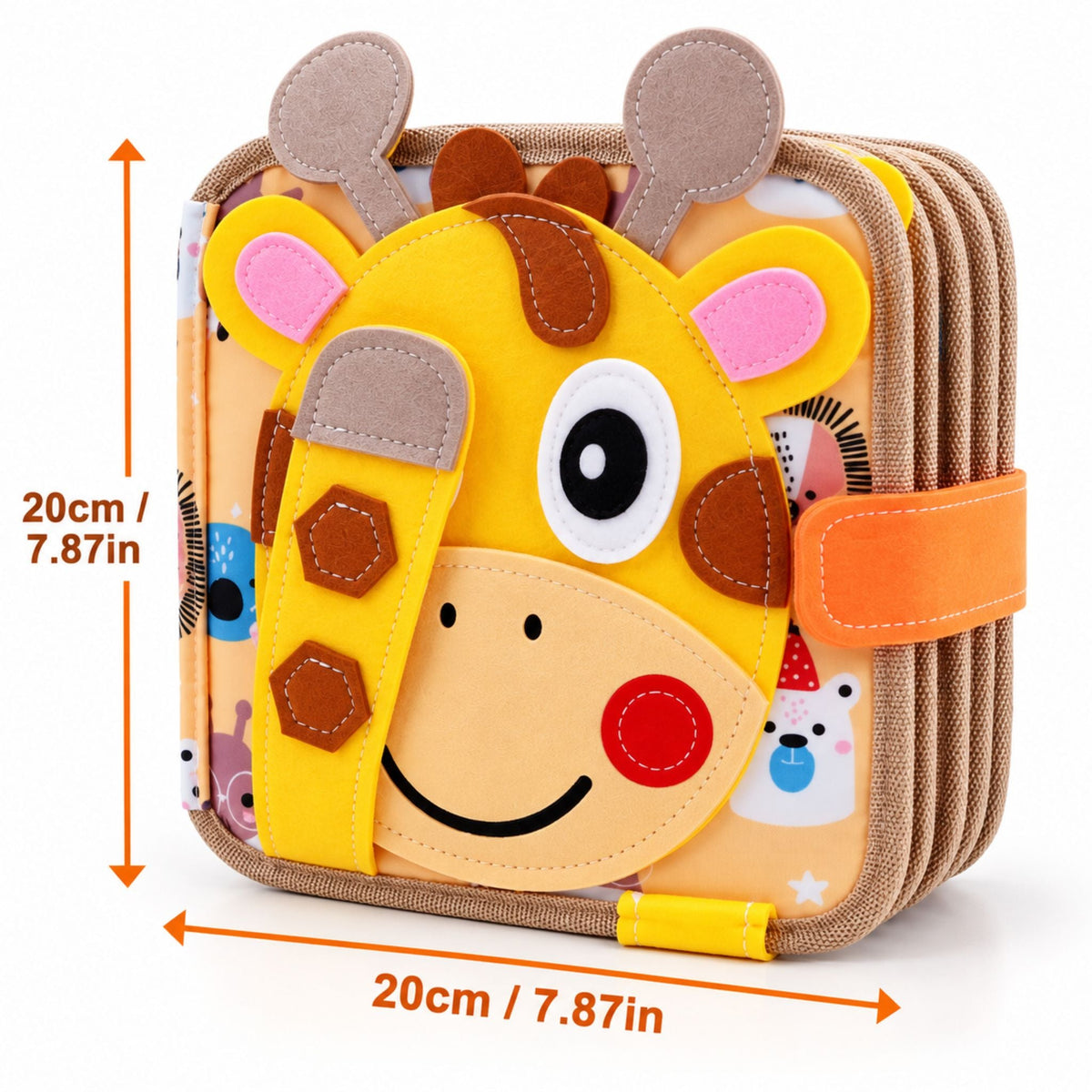 Montessori Giraffe Busy Book