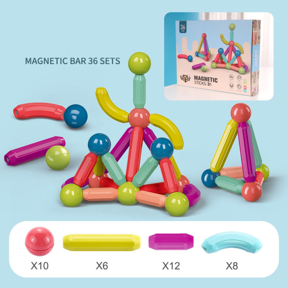 Montessori Magnetic Set
