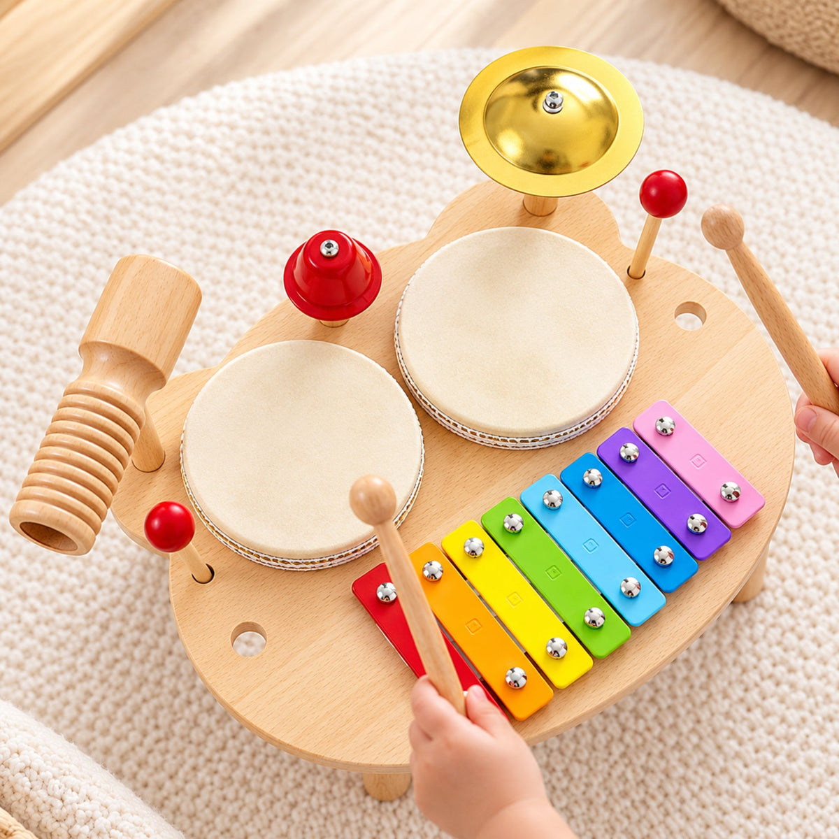 Montessori Musical Drum Kit