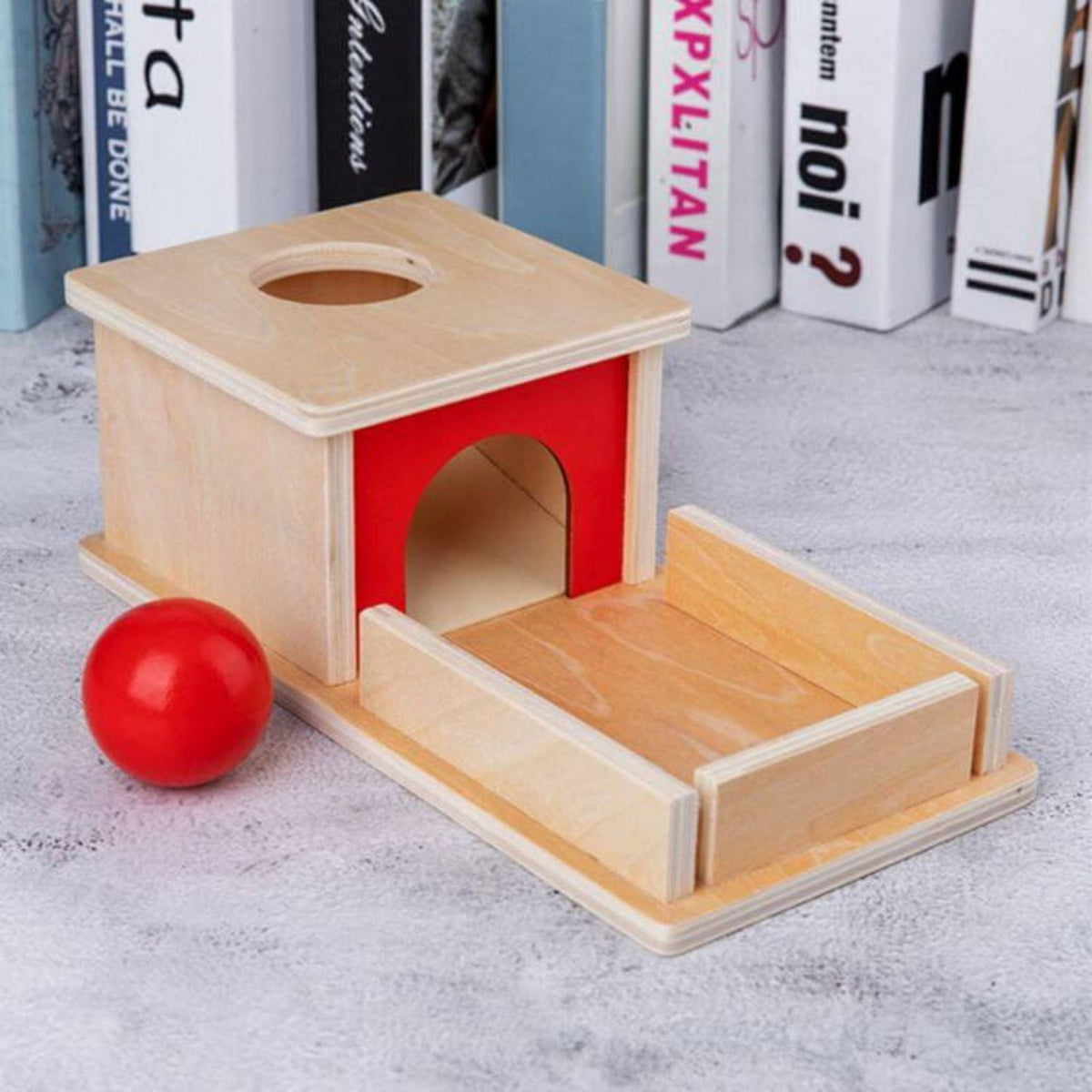 Montessori Object Permanence Box