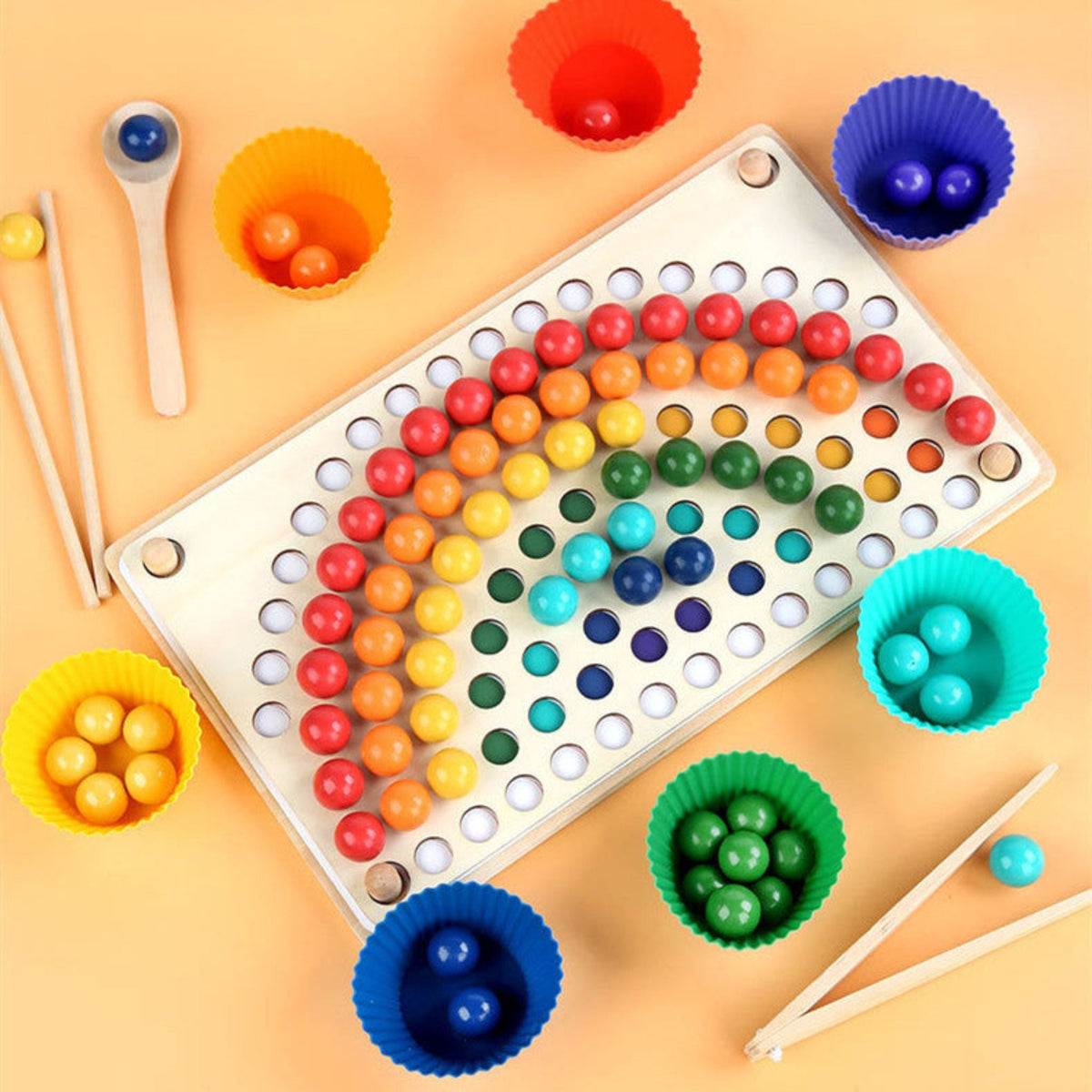 Montessori Rainbow Beads