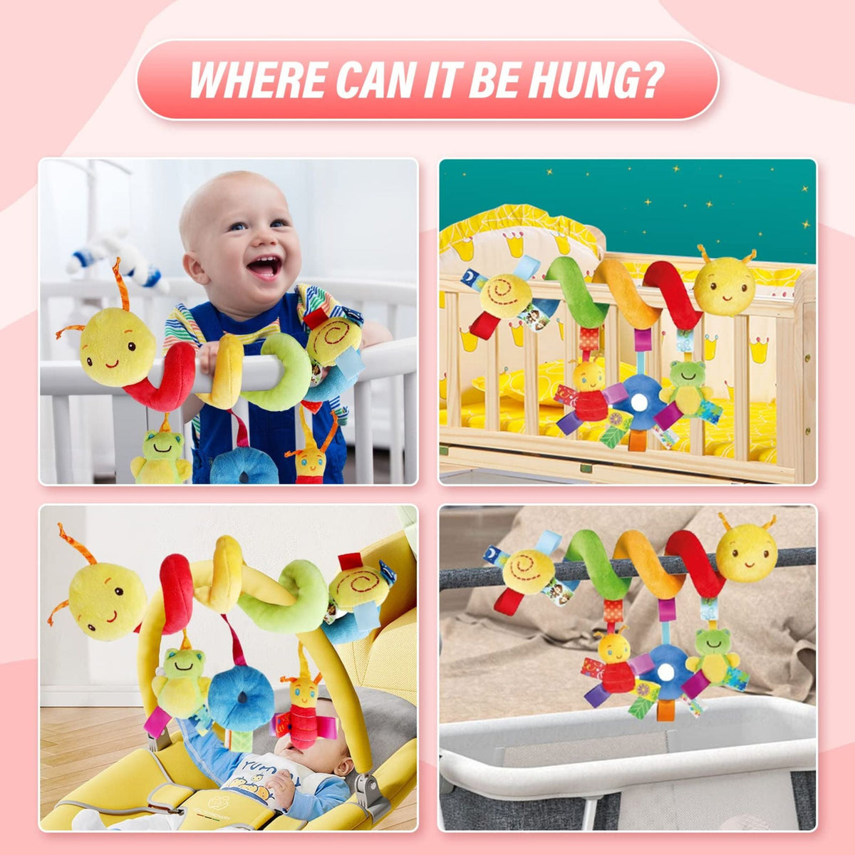 Montessori Soft Bed Wrap Toy