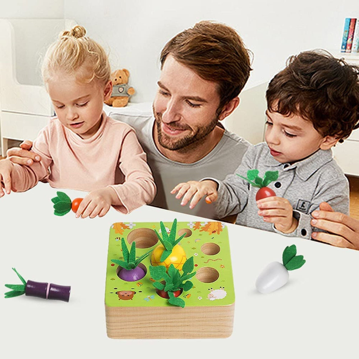 Montessori Vegetable Set