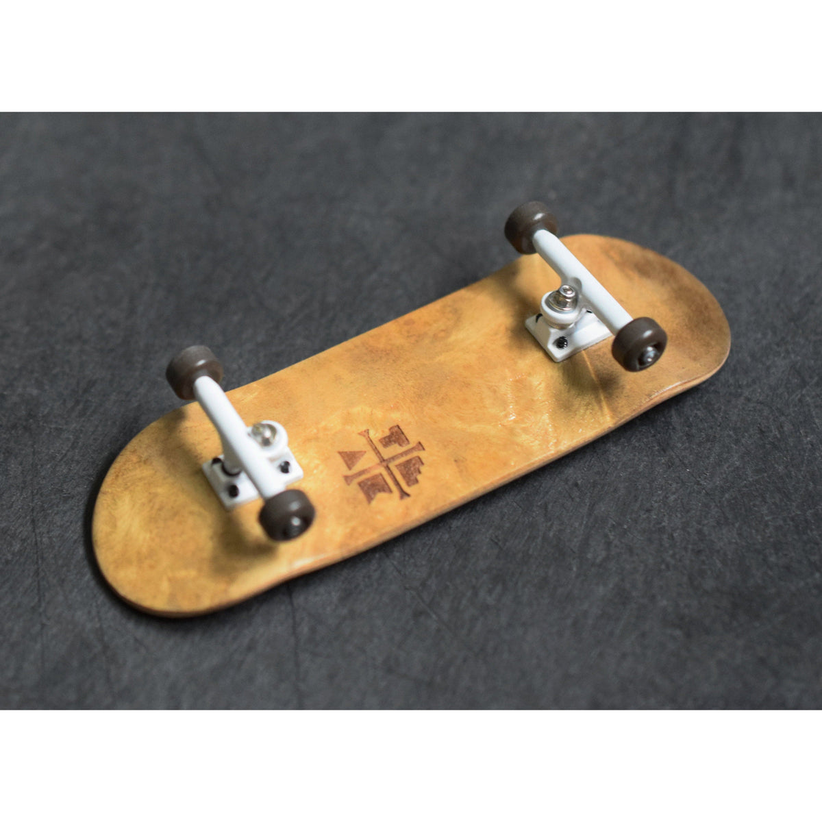 32mm Prolific Gen2 Fingerboard Complete - "Toasted S'mores" Colorway - Gen2 Prodigy Trucks + Pro Duro Bubble Bushings